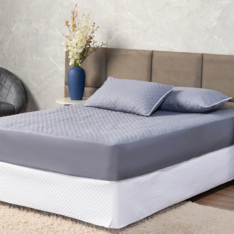 Mattress Waterproof Protector (Single-Pattern-Queen-King) -Mattress Cover-Miscellaneous Colors
